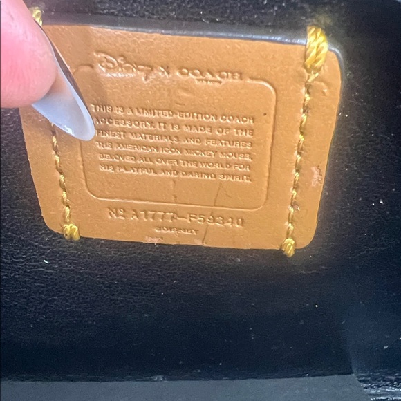 NWOT Coach x Disney Mickey Mouse Limited Edition Zip Around Wallet and Box - Picture 6 of 13